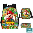 thumbnail image 2 of (Varios Estilos Disponibles) 3d Nuevo Estilo Mario Bolsa De Hombro Estuche De Lápices Escuela Primaria Estudiantes Super Impreso Comida, 2 of 4