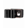 thumbnail image 1 of Porta Cepillos Xtellar De Pared color negro, Organizador Con Dispensador De Pasta, 1 of 5
