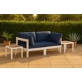 thumbnail image 2 of Meridian Furniture Nizuc Navy Outdoor Patio Modular Sofa, 2 of 9