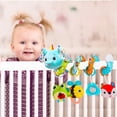 thumbnail image 4 of Cute Car Seat Toys for Babies 0-6 Months, Spiral Stroller Toy with Crinkle, Teether, Music Box, Rattle, BB Squeaker for 0 3 6 9 12 Months Babies Infant Boys Girls Gifts, 4 of 6