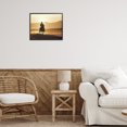 thumbnail image 3 of Stupell Industries Contemporary Cowboy's Ride Home Black Framed Giclee Art, 14 x 11, by Kim Allen, 3 of 8