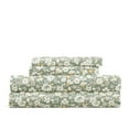 thumbnail image 4 of Delicate Blossoms Bed Sheets Set - Breathable and Ultra-Soft Floral Dream Eucalyptus for Twin Size Bedding by Comfort Canopy, 4 of 11