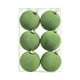 thumbnail image 1 of Adornos navideños, bolas de terciopelo, 6 unidades de 2,36 pulgadas para árbol de Navidad, baby shower, primera Navidad, fiesta de cumpleaños, bolas de terciopelo flocado., 1 of 6