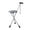 Heart, variant on Telescopicing Hiking Staff with Folding Seat and LED Flashlight Light weight 3 Leg for Camping Support up to 150kg