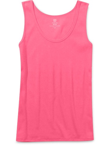 Faded Glory - Women's Plus Basic Rib Tank - Walmart.com