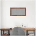 thumbnail image 5 of Amanti Art Fresco Light Pecan Framed Magnetic Board 27 x 15 in., 5 of 6