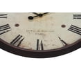 thumbnail image 5 of Clocks - 20" Round - Wall Clock - Antique Brown - Transitional, 5 of 6