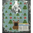 thumbnail image 2 of Christmas French Bulldog Brown Baby Bib, 2 of 3