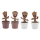 thumbnail image 5 of Baby Action Mini maceta árbol hombre figura juguetes flor árbol elfo cafetera Sywqhk Libre de BPA, 5 of 6