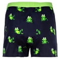 thumbnail image 2 of Happy Shorts Boxers de hombre tejidos - Estilo americano, algodón, estampados Frog M (Medium), 2 of 3