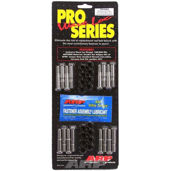 ARP INC. 234-6403 SB CHEVY 350 WAVE-LOC ROD BOLT KIT