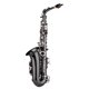 thumbnail image 3 of Muslady Professional Brass Bend Eb Mi bemol Saxofón Alto Sax Negro, 3 of 8