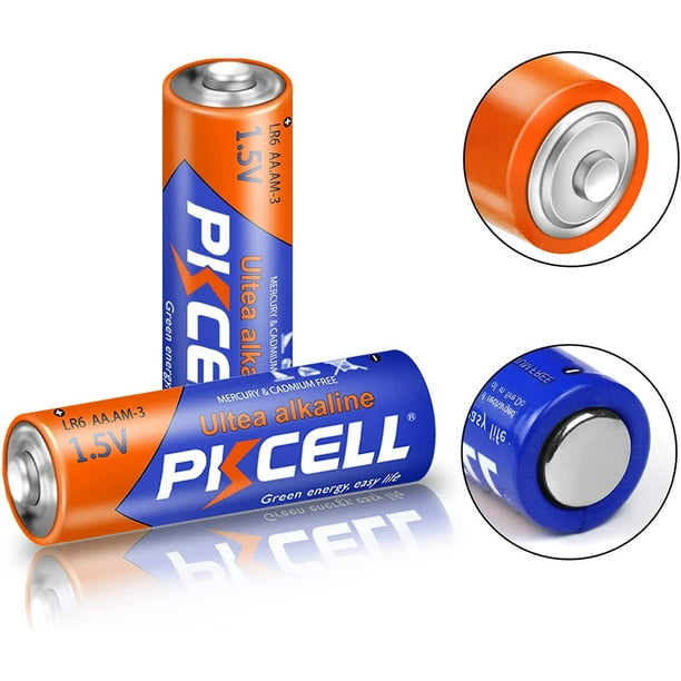 8 PCS LR6 MN1500 1.5V AA Alkaline Batteries 350min Duration Batteries