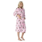 Sanrio Hello Kitty Cute All Over S/M Women’s Silk Touch Lounge Robe 23×41 Inches