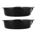 thumbnail image 4 of MOVTOTOP 2pcs Reusable Plastic Drip Tray Set for Automotive Oil Changes Easy to Clean Keeps Floor Safe and Clean, 4 of 8