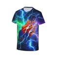 thumbnail image 4 of Prestonplayz Boys Girls T Shirt Kids Short Sleeve Crewneck 3d Printed Graphic Shirts For Kids Youth Small, 4 of 7