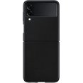 thumbnail image 2 of Samsung Galaxy Z Flip 3 Leather Cover Black - EF-VF711LBEGWW, 2 of 10