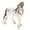 White, variant on Esquirla 5" Colorful Elven Horse with Flower Model Figure Kids Toy Gift Collection White