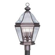 Livex Lighting 2636 Bronze 4 Light 240W Post Light