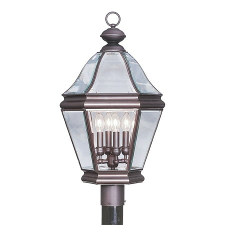 Livex Lighting 2636 Bronze 4 Light 240W Post Light