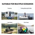 thumbnail image 3 of LiTime 12V 50Ah LiFePO4 Lithium Ion Battery, 4000+ Cycles, Lighter LiFePO4 Battery for Camping Trolling Motor Solar, 3 of 9