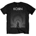 thumbnail image 1 of Korn Men's Radiate Glow Slim Fit T-Shirt X-Large Black, 1 of 3