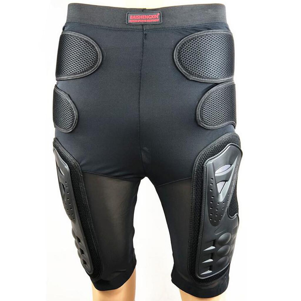 Motocross Motorcycle Racing Skiing  Pads Hip Leg Protector Shorts Pants 