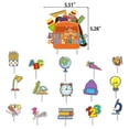 thumbnail image 5 of Welcome back to school balloons with banner Cake Topper balloon set set, 5 of 5