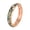 dark green, variant on Vibrant Cultural Statement Bangle For Women Indian African Enameled Handmade Jewelry