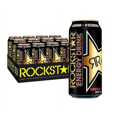 Rockstar Energy Drink, Throwback Edition: O.G., 16oz Cans (12 Pack) (Packaging May Vary)