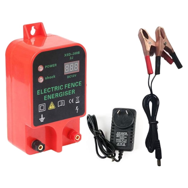 Valla Electrónica De 10 Km, Enchufe AU Xsd 260B Para Cercado De Ganado, Suministros Para Granja Sunnimix Cerca eléctrica