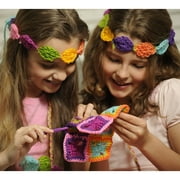 4M: من السهل القيام به الكروشيه - DIY الحياكة الحرفية كيت، تعلم 3 مشاريع عمل الغزل، إنشاء الوقايات-ميني حقيبة-Placemat، الكل-في-1 مجموعة، المبتدئين والأطفال الأعمار 8+