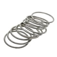 thumbnail image 4 of Set of 10 Durable Jump Rings Made of Stainless Steel with And Split Perfect for Connecting Clasps, Pendants, 45mm, 4 of 8