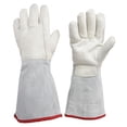 thumbnail image 1 of Guantes Criogénicos De Trabajo Con Tratamiento De Nitrógeno Líquido Lng Criogénico De 40 Cm De Largo Moyic EL007958-00, 1 of 6
