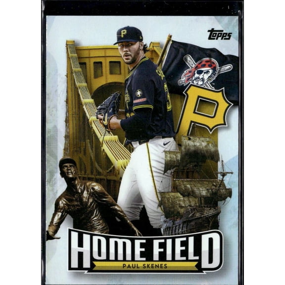 2026 Topps Home Field Advantage Paul Skenes HA-27 Pittsburgh Pirates Baseball Card Pittsburgh Pirates MLB Baseball Trading Card