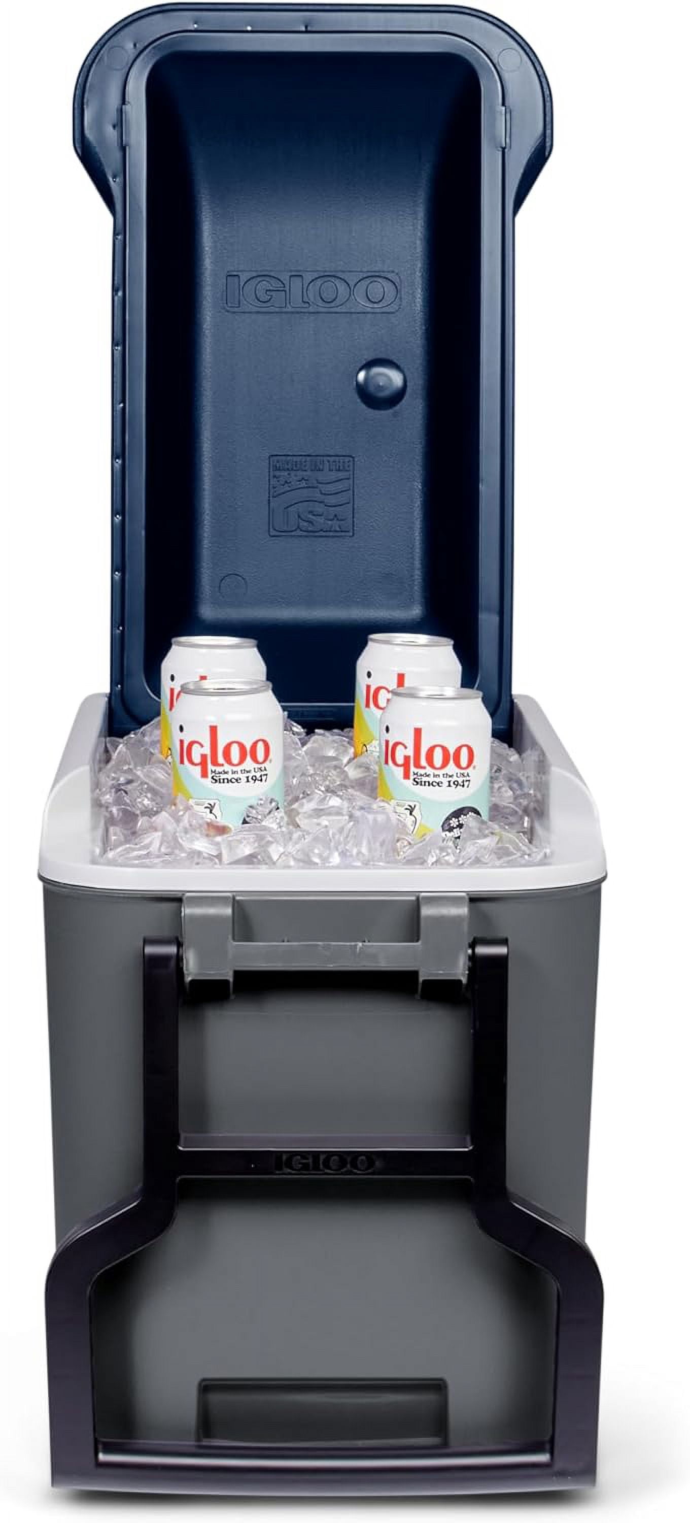 Igloo Maxcold 40 Roller (Ash Gry.Wht.Aegean Sea.Blk) 00034814, 38 Litre