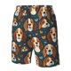 thumbnail image 4 of Fotbe Cute Puppy Trajes de Baño Estampados para Hombre, Shorts de Verano de Secado Rápido, Ropa de Playa, Bañadores-Large, 4 of 6