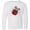 AA-White, variant on Inktastic Ladybug Lover Long Sleeve Youth T-Shirt