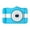 Blue, variant on Digital Camera Clearance, Kids Digital Camera For Kids Gifts Camera 3.5Inch Screen Rechargeable Front And Back Double Lens 2MP For Kids 3-10 Year Old