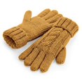 thumbnail image 1 of Beechfield - Guantes Melange de Punto Trenzado para Adultos Unisex (Semillas de Mostaza), 1 of 2