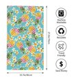 thumbnail image 2 of Fotbe Cute Pineapples Toalla Premium con Patrón, Toalla de Microfibra de Secado Rápido, Ligera y Altamente Absorbente (27.5x16in), Ideal para Uso Diario, 2 of 6