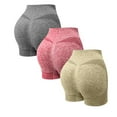 thumbnail image 1 of Pantalon de Yoga Extensible Doux pour Femmes pour Tenue Décontractée et Confort à la Maison - Lot de 3, 1 of 2