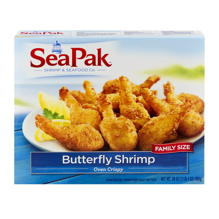 SeaPak Butterfly Shrimp, 20.0 OZ - Walmart.com