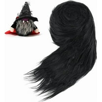 Black Faux Fur Fabric Precut Strips Precut Polyester Strip Craft Fake Fur 1 pc