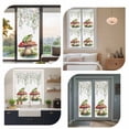 thumbnail image 7 of Mushroom Frogs Window Privacy Film, Spring Floral Summer Eucalyptus Leaves Static Cling UV Sun Blocking Heat Control Window Tint, Non-Adhesive One Way Windows Privacy Cover 17.7''x78.7'', 7 of 7