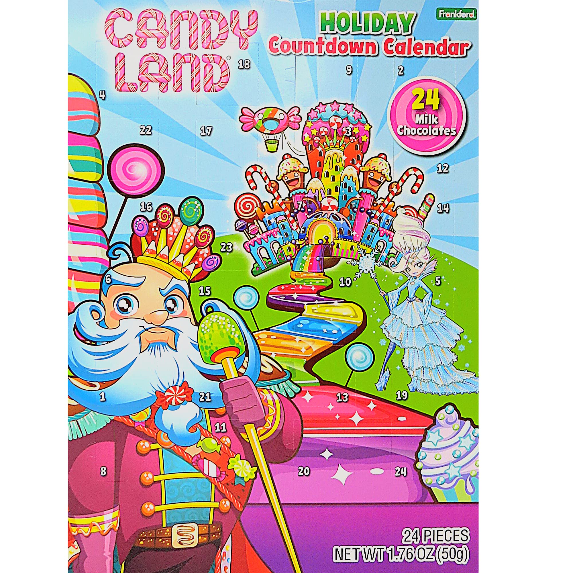 Candy Land 2023 Chocolate Filled Advent Calendar Count Down To Christmas With Milk Chocolates - Walmart.com Candy Land 2023 Chocolate Filled Advent Calendar Count Down To Christmas With Milk Chocolates - Walmart.com