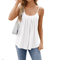 thumbnail image 2 of Women'S Tank Tops Sleeveless Summer Top Spaghetti Strap Spring Shirt Loose Fit Beach Vacation 2025 Casual White S, 2 of 7
