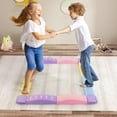 thumbnail image 2 of Gymax Balance Beams for Kids w/ Non-slip Textured Surface Bottom Pad Multicolor, 2 of 10
