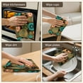 thumbnail image 5 of 2 Pcs Pioneer Flower Floral Print Pattern Kitchen Towels, Funny Microfiber Dish Towel Set, 18" X 26" Tea Towels, 5 of 6