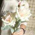 thumbnail image 3 of 1Pc Artificial Rose Plant Home Garden Stage Flower Arrangement Desktop DIY Decor, 3 of 7